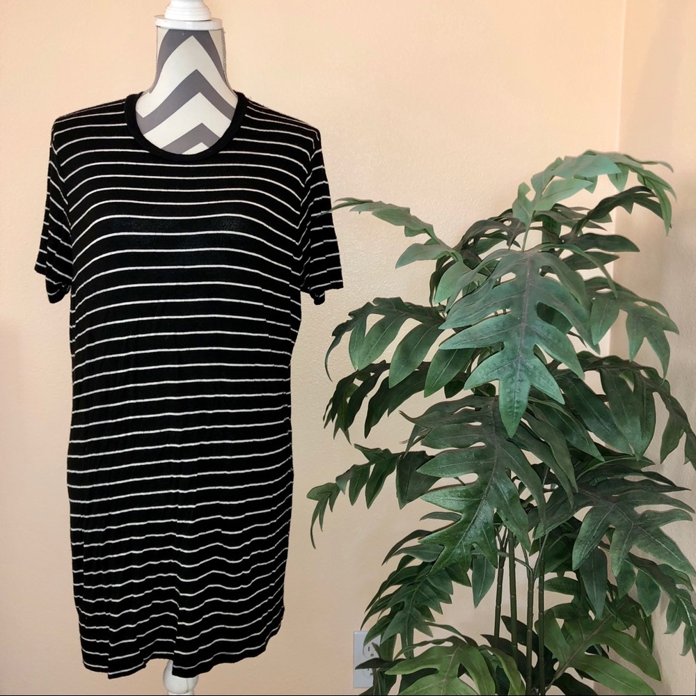 Brandy Melville stripes T-shirt dress